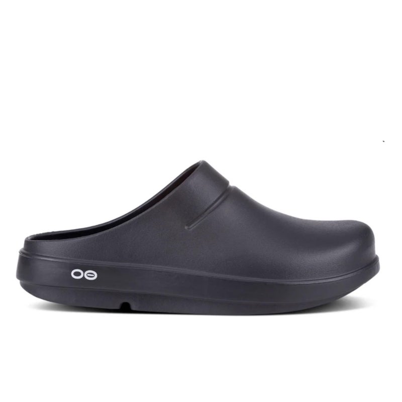 OOFOS OOcloog Recovery Clog, Black - Womenâ€™s Size 10, Menâ€™s Size 8 - Image 2